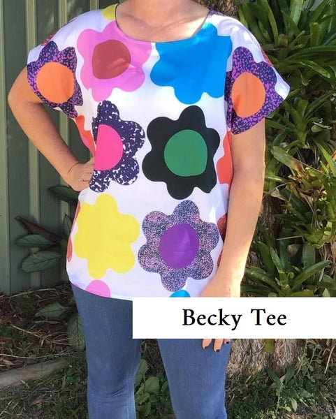 Becky Tee (Top) **CLICK HERE FOR MORE PRINT OPTIONS**