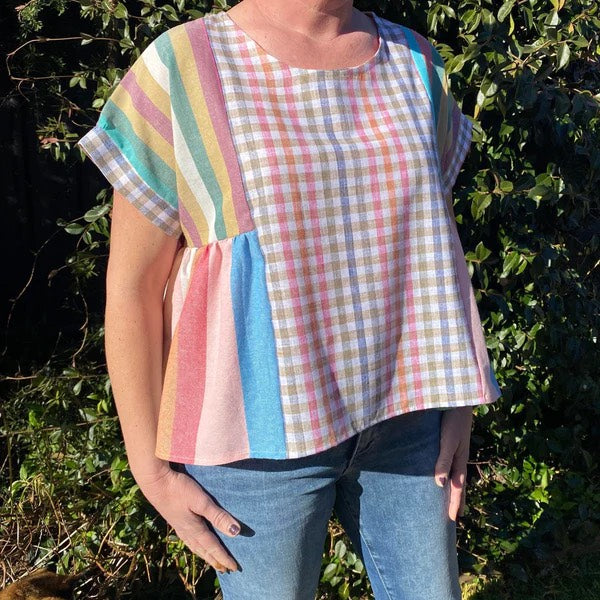 *SALE* Sting Ray- Gathered Top Size XL MADE AND READY TO POST