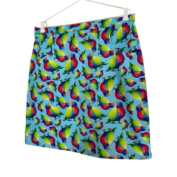 PRE-ORDER 80's Inspired "Geo-Bright and Fun" A-line Skirt
