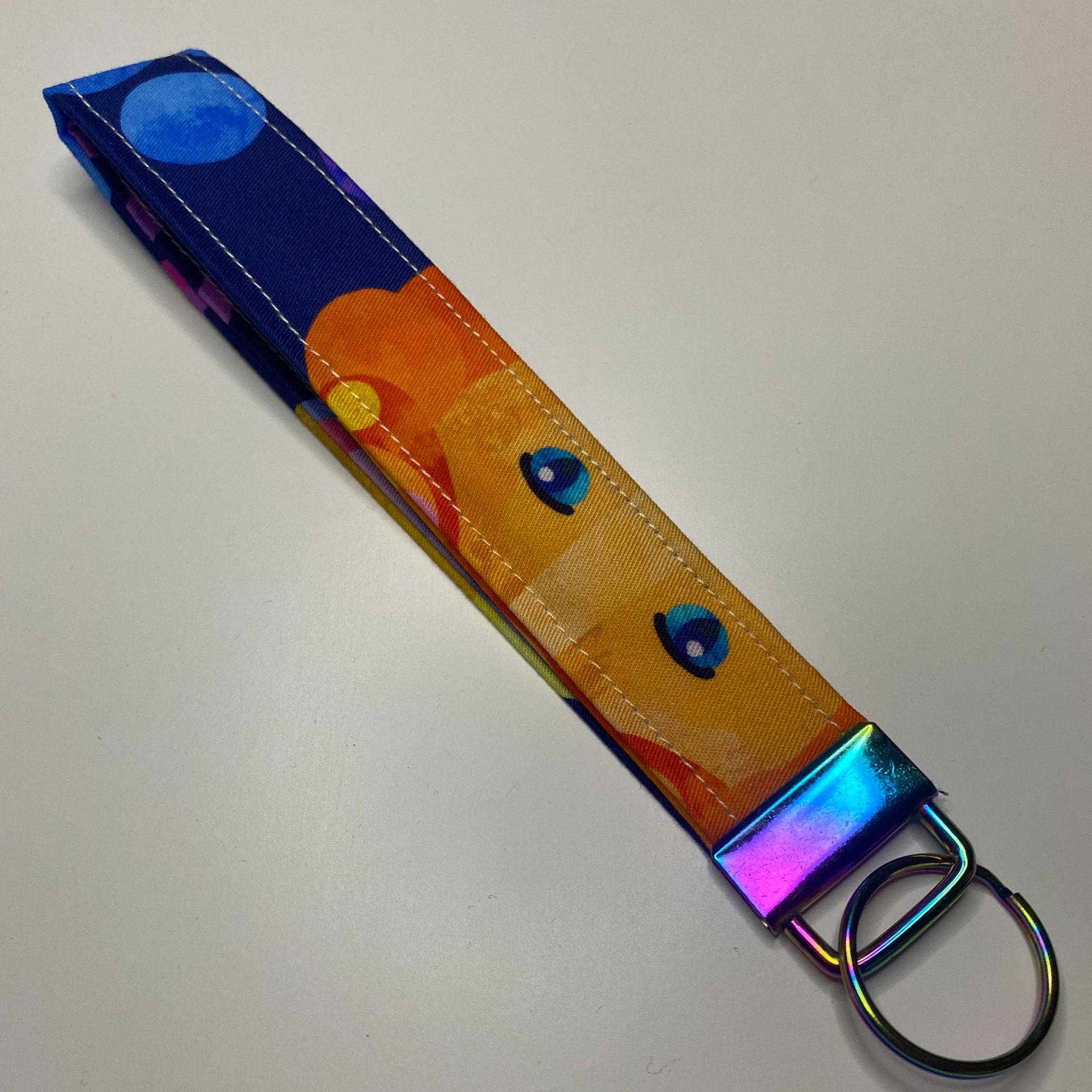 Safari Animal Key Fob (Rainbow Hardware)