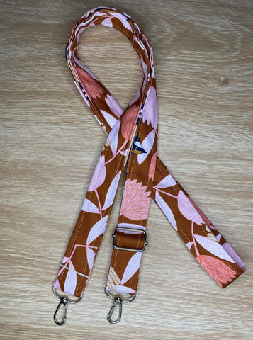 Bird's and Flowers Bag Strap