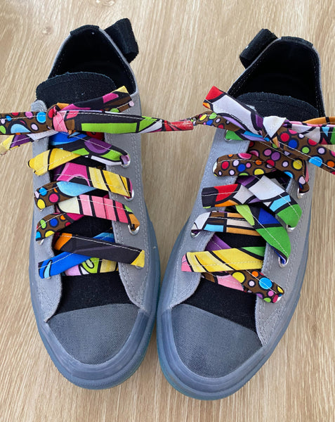 Coloured Pebbles  - Shoelaces