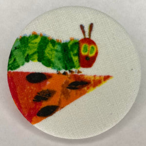 Caterpillar and Watermelon Badge