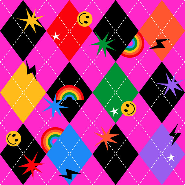 PRE-ORDER 80's Inspired " Rainbows and Smiles" Hoodie (Jumper)