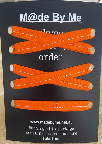 Vibrant Orange - Shoelaces