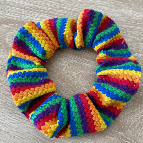 Scrunchie-Rainbow (Soft Feel)